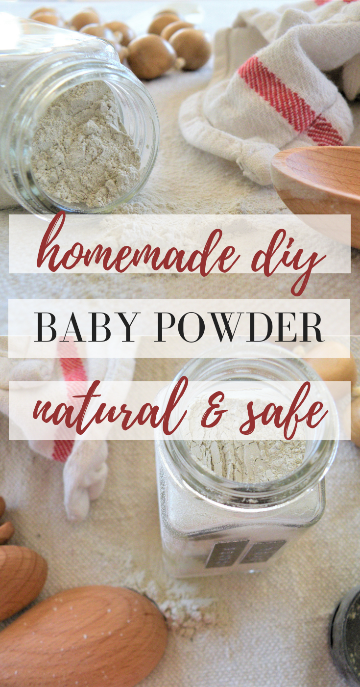 Natural And Safe Homemade Baby Powder Dig The Good Life