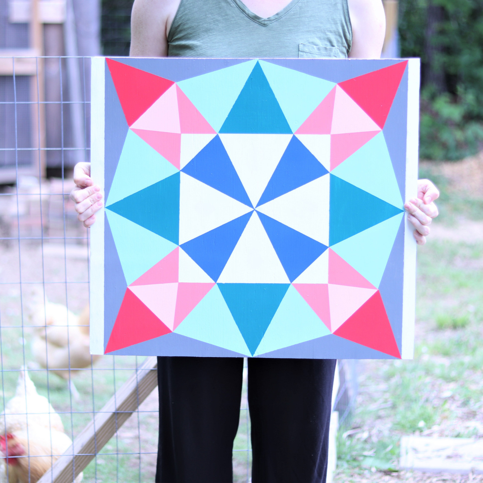 Youtube how to make a store barn quilt